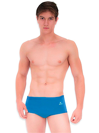 Mens swim suit  - Sunga Blue landscape