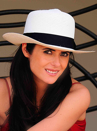 Panama Hat - Colonial for Women - White