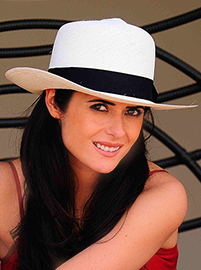 Panama Hat - Colonial for Women - White