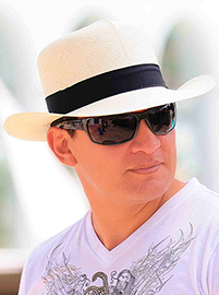 Chapu Panam Colonial para Homem
