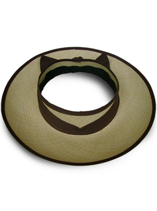 Women's Beach Panama Hat with Ribbon
