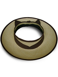 Women's Beach Panama Hat with Ribbon